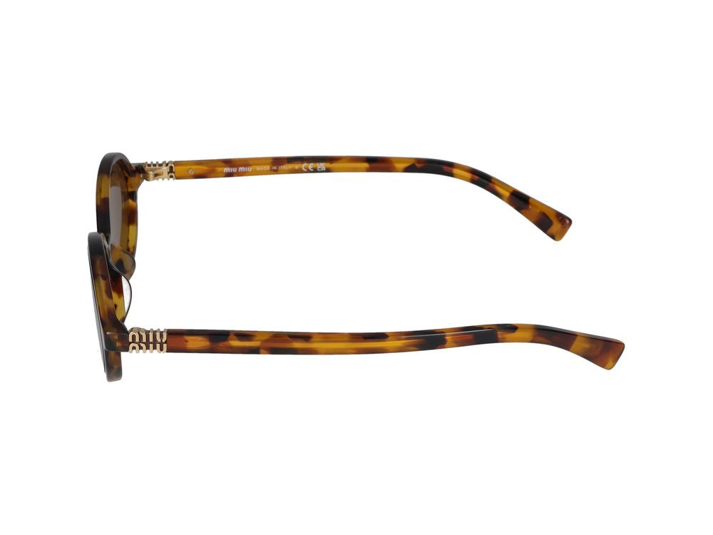 Miu Miu 0MU Tortoiseshell Acetate Sunglasses — Tortoiseshell, view 2