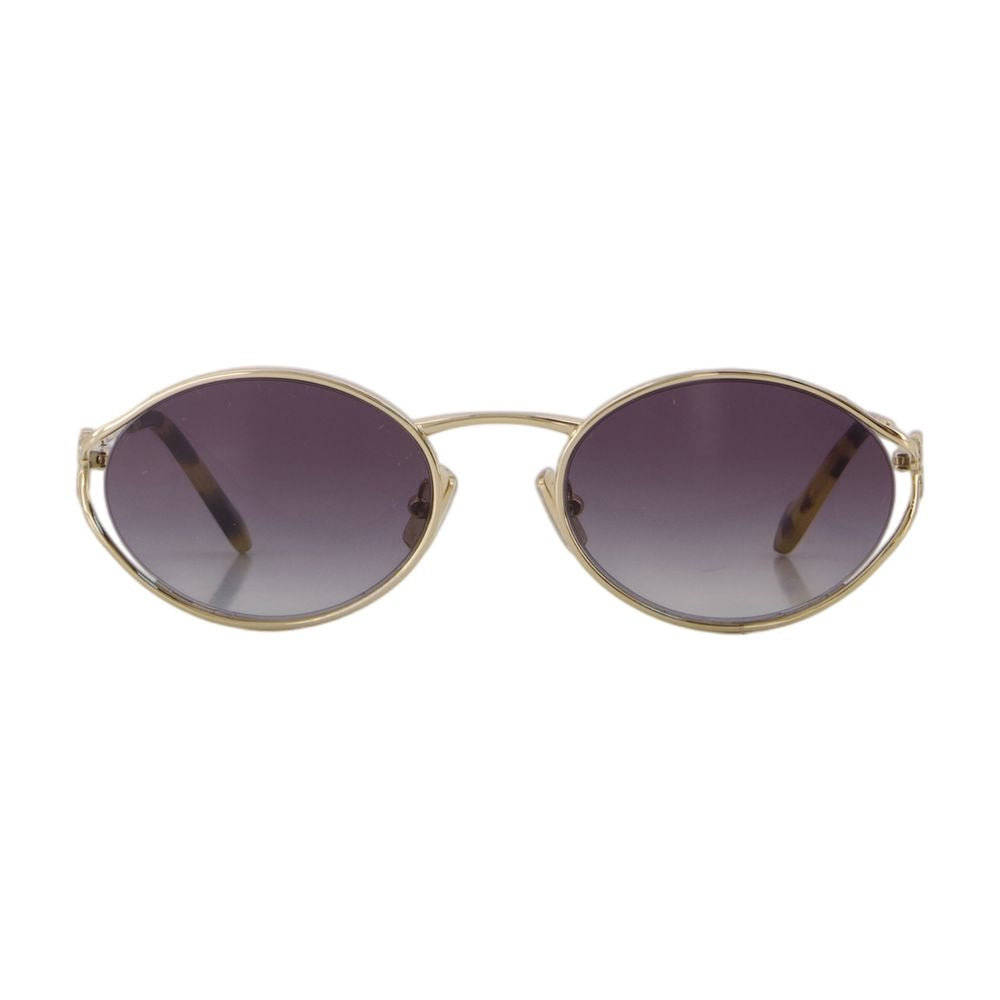 Miu Miu 0MU52YS-ZVN5D154 Oval Acetate Sunglasses — Clear by Miu Miu
