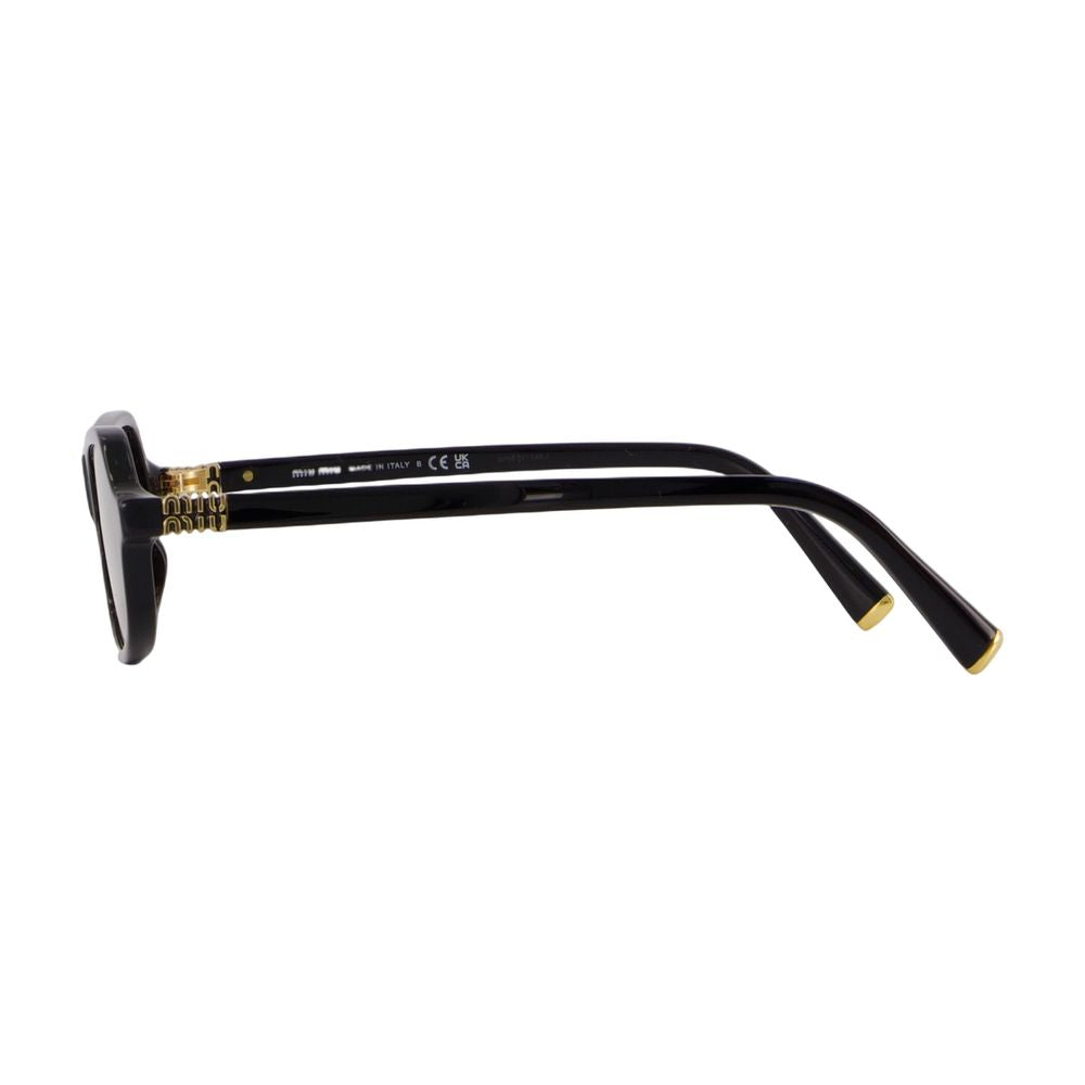 Miu Miu 0MUB10SU-16K90Q55 Acetate Sunglasses — Black, view 2