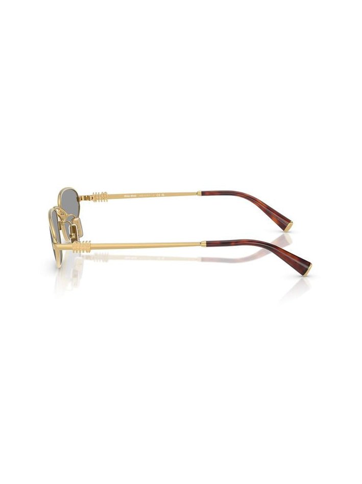 Miu Miu A52S Sunglasses — Gold, view 4