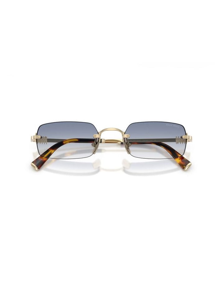 Miu Miu B50S Sunglasses — Gold, view 2