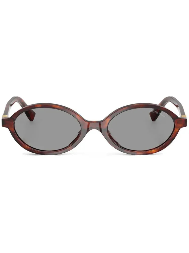 Miu Miu Eyewear MU04ZS21C40O Sunglasses — Brown by Miu Miu Eyewear