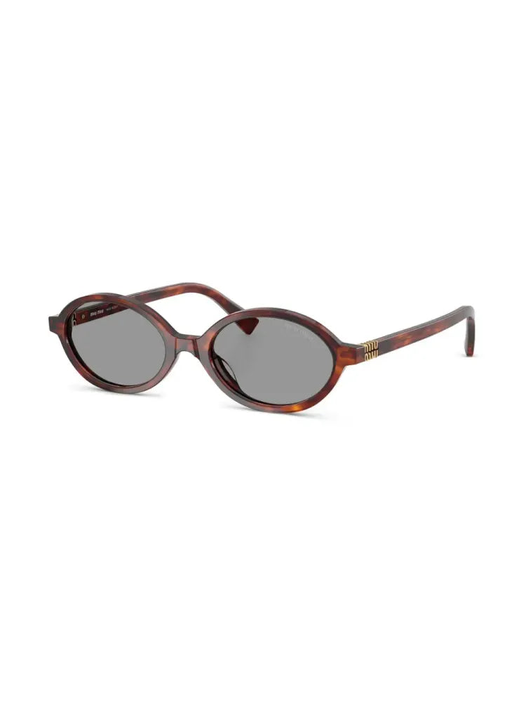 Miu Miu Eyewear MU04ZS21C40O Sunglasses — Brown, view 2