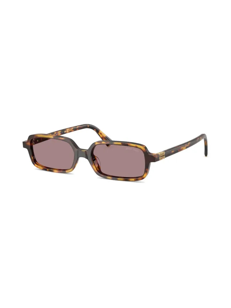 Miu Miu Eyewear MU11ZS14L20I Sunglasses — Brown, view 2