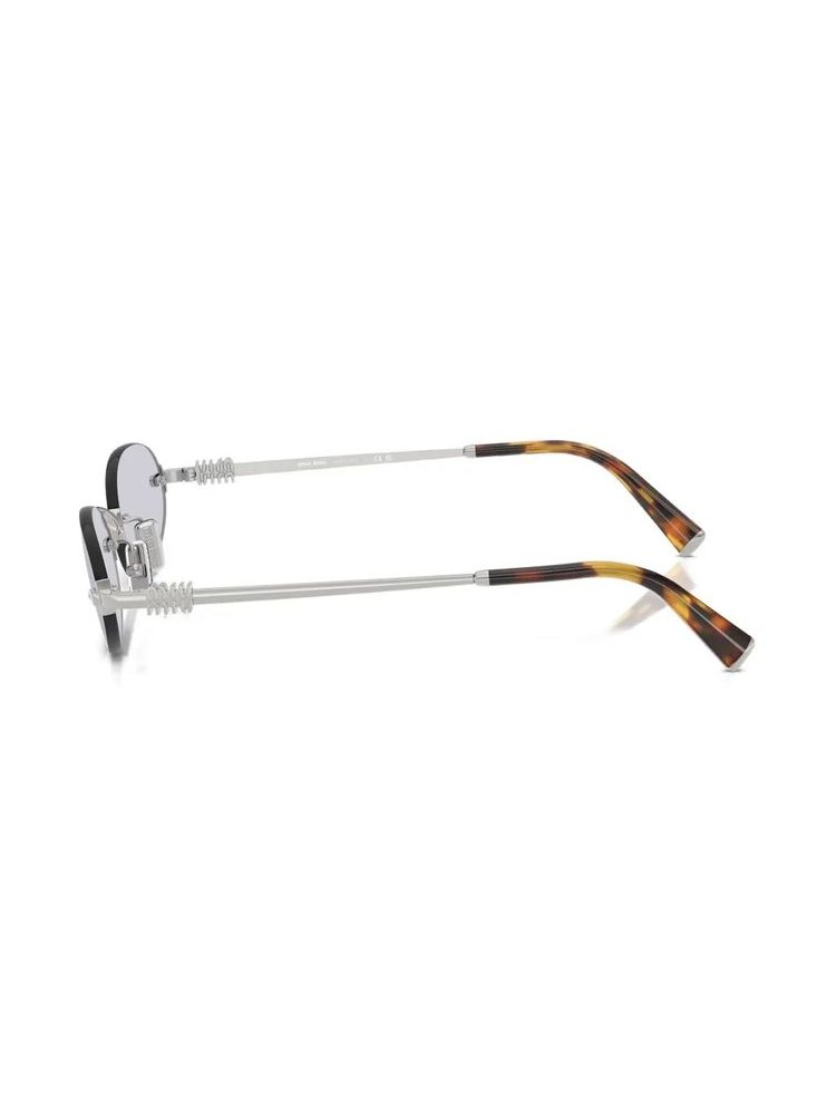 Miu Miu Eyewear MUA54S Eyeglasses — Silver, view 2
