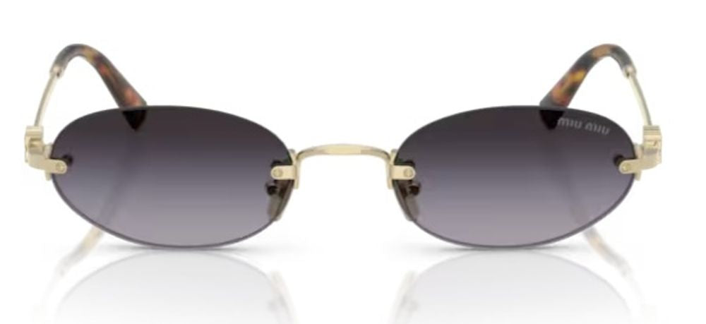 Miu Miu Eyewear MUA54S Sunglasses — Gray by Miu Miu Eyewear