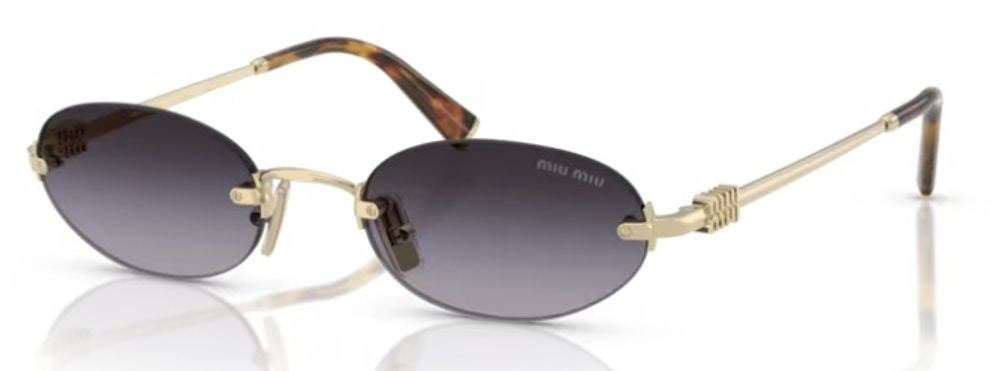 Miu Miu Eyewear MUA54S Sunglasses — Gray, view 2