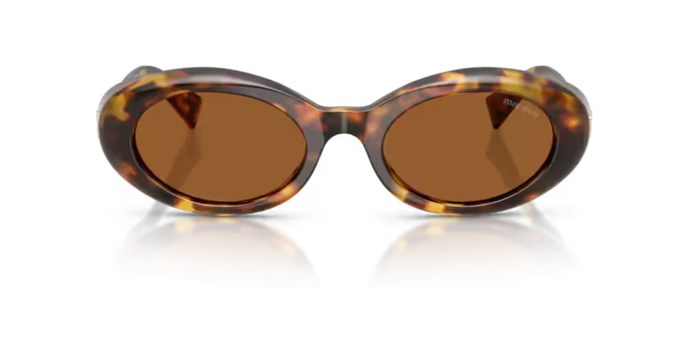 Miu Miu Eyewear MUB09S Sunglasses — Brown by Miu Miu Eyewear