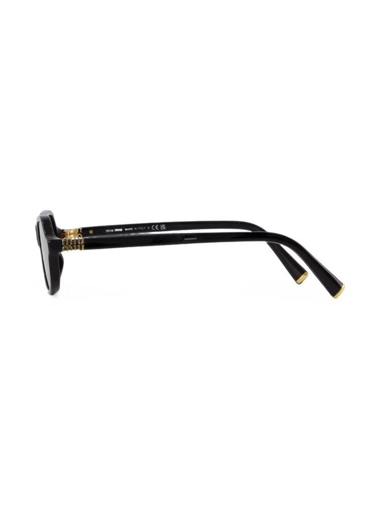 Miu Miu Eyewear MUB10SU16K90Q Sunglasses — Brown, view 2