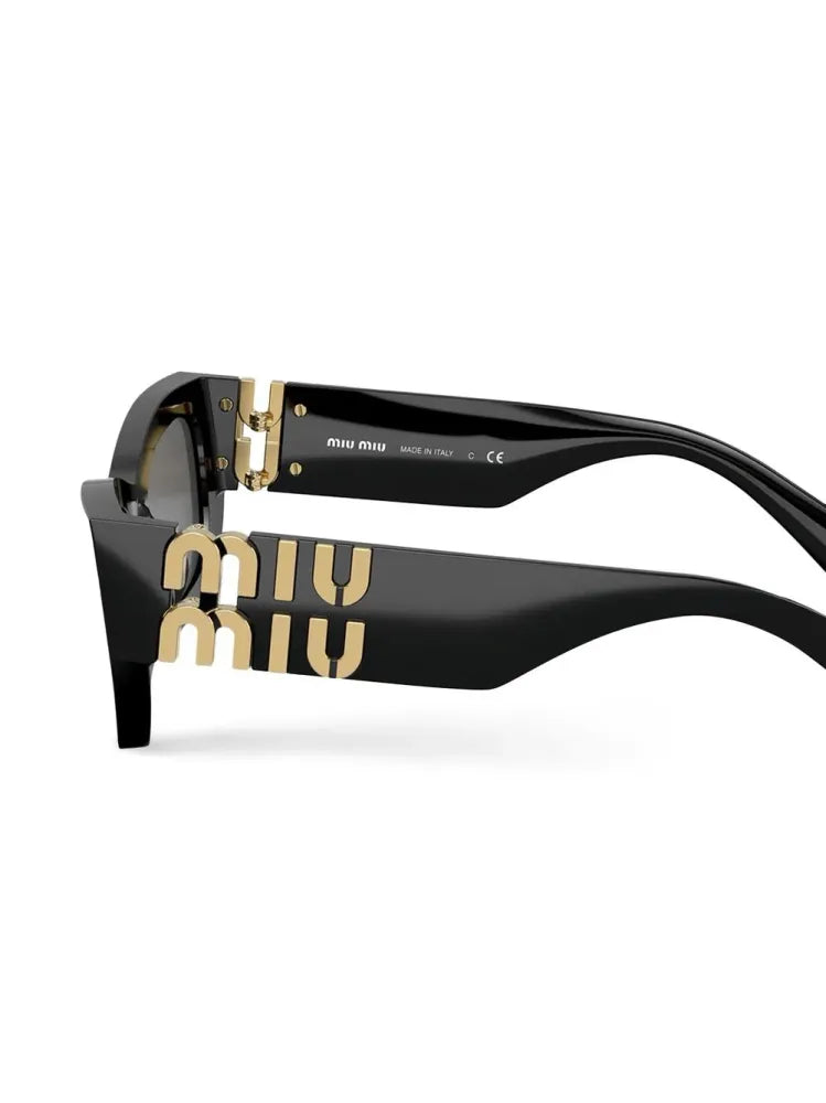 Miu Miu Eyewear SMU09WC053E1AB Sunglasses — Gray, view 3