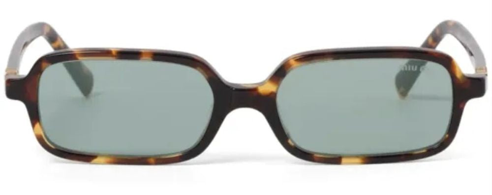 Miu Miu Eyewear SMU11ZC051EVAU Sunglasses — Brown by Miu Miu Eyewear
