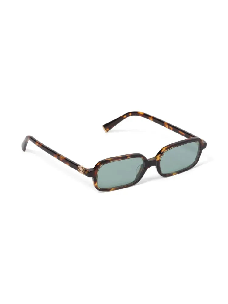 Miu Miu Eyewear SMU11ZC051EVAU Sunglasses — Brown, view 2
