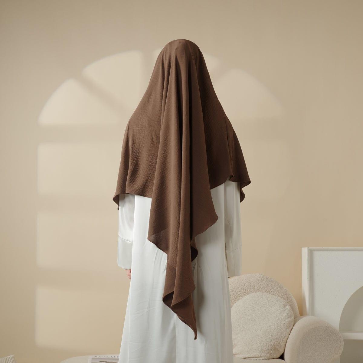 Comfort Crepe One Layer Khimar (MK014), view 7