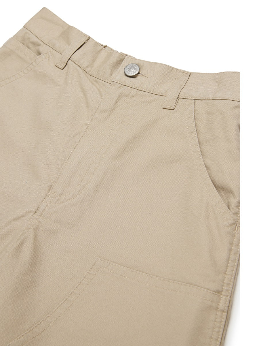 MM6 Maison Margiela Cotton Bermuda Shorts — Beige, view 3