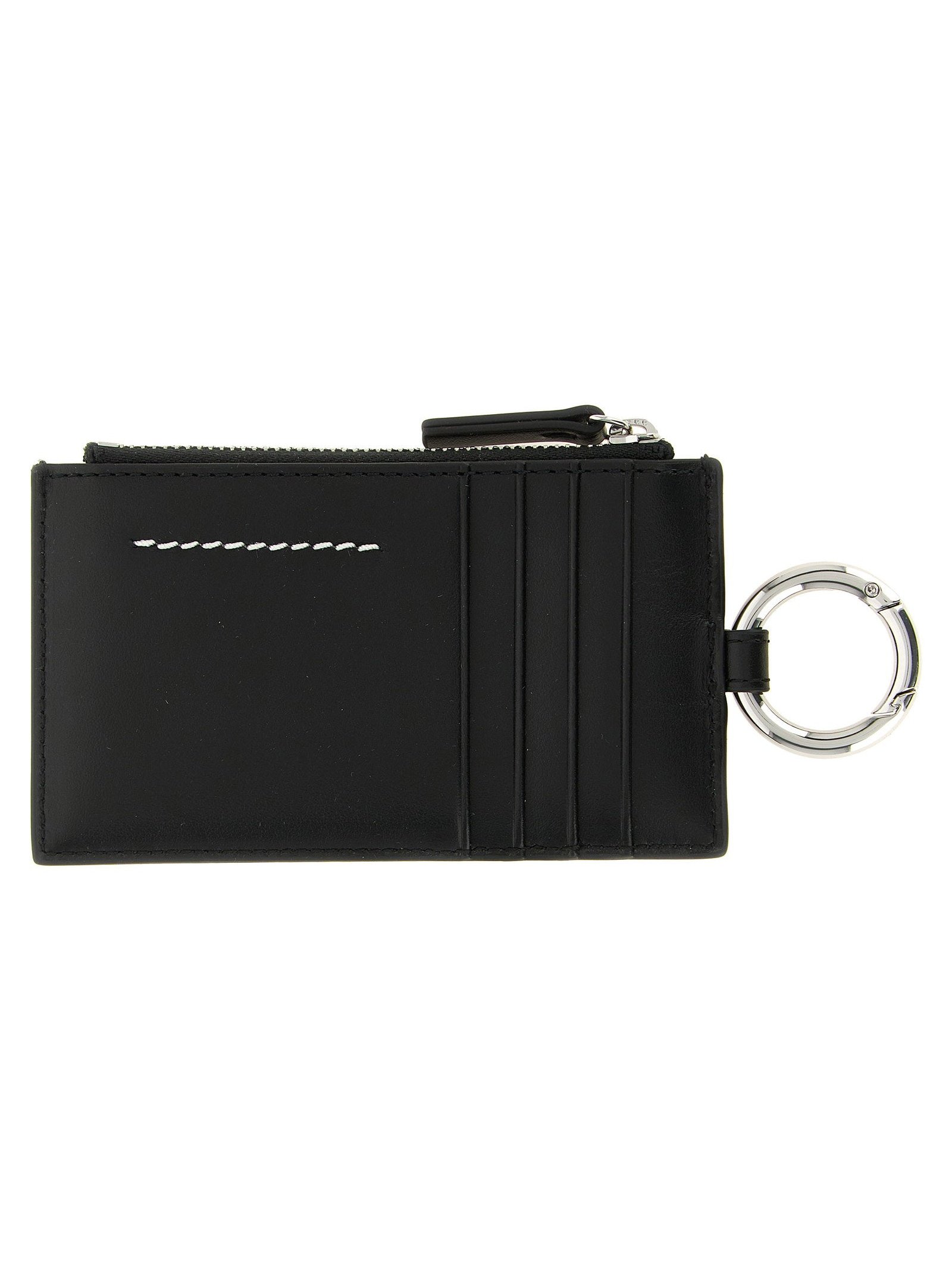 Mm6 Maison Margiela Card Case — Black, view 2