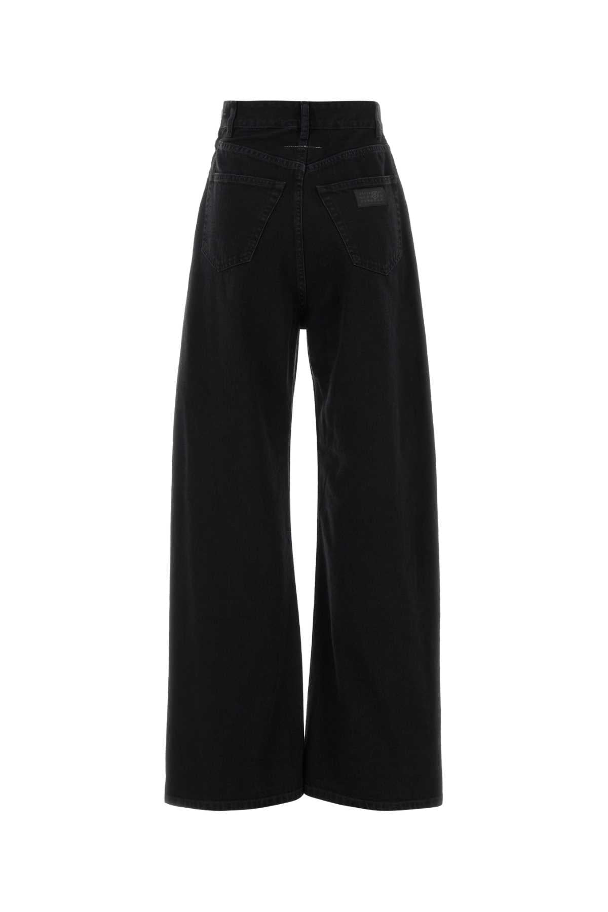 MM6 Maison Margiela Wide-Leg Denim Jeans, view 2