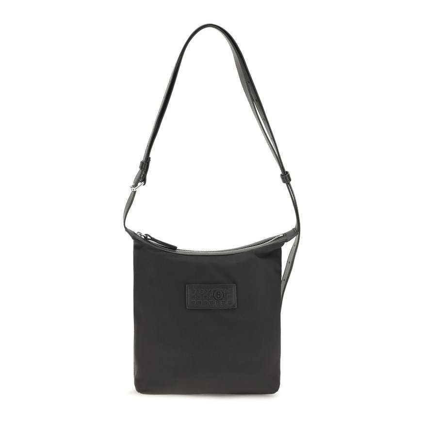 MM6 Maison Margiela Numeric Vertical Shoulder Bag — Black by MM6 Maison Margiela