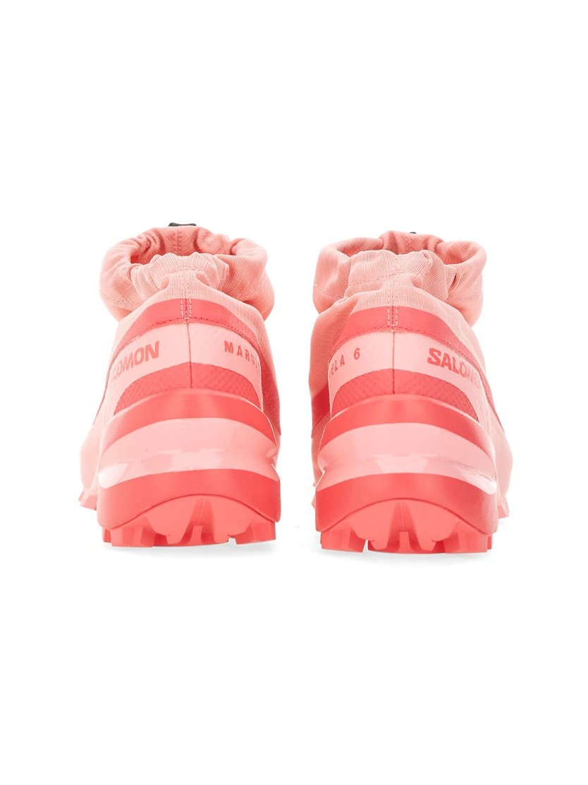 MM6 Maison Margiela Cross Low Sneaker — Pink, view 2