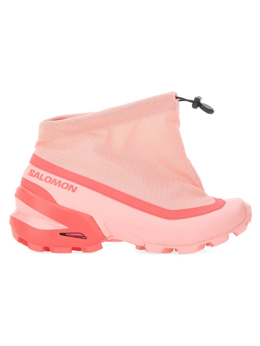 MM6 Maison Margiela Cross Low Sneaker — Pink, view 3