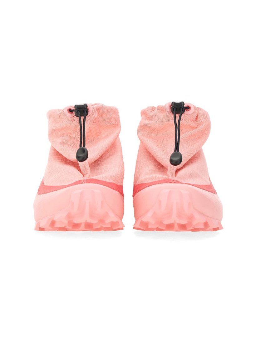 MM6 Maison Margiela Cross Low Sneaker — Pink, view 4