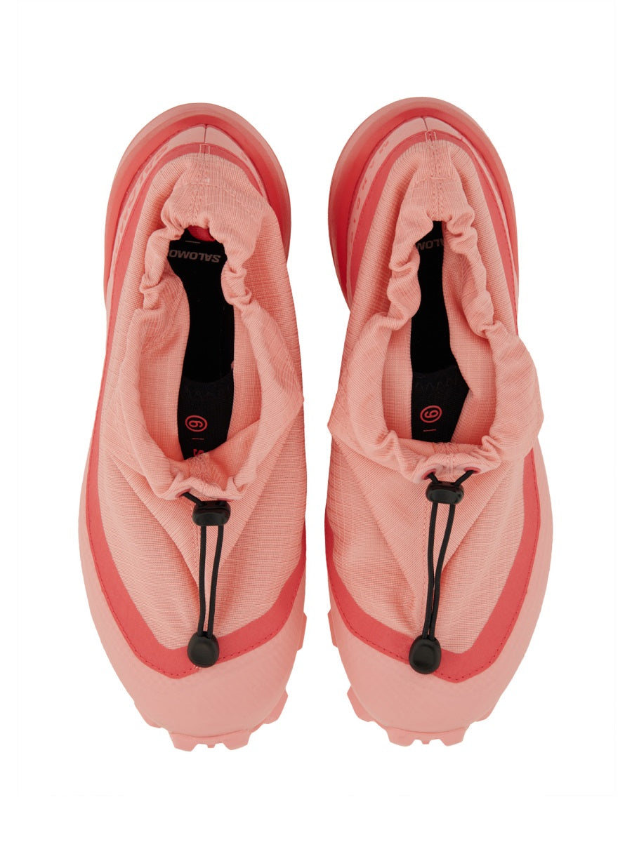 MM6 Maison Margiela Cross Low Sneaker — Pink, view 7