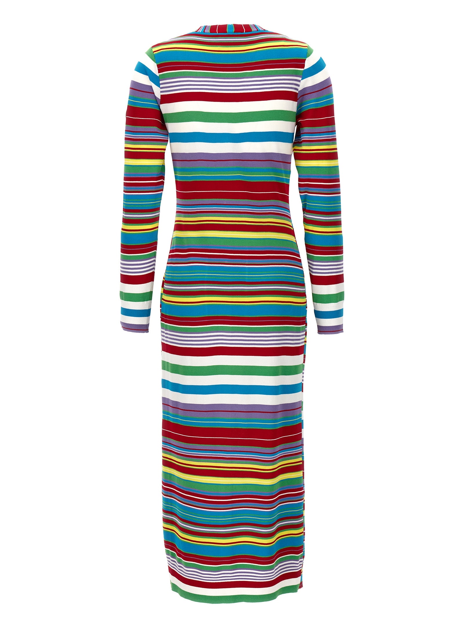 Mo5ch1no Jeans Striped Viscose Cardigan — Multicolor, view 2