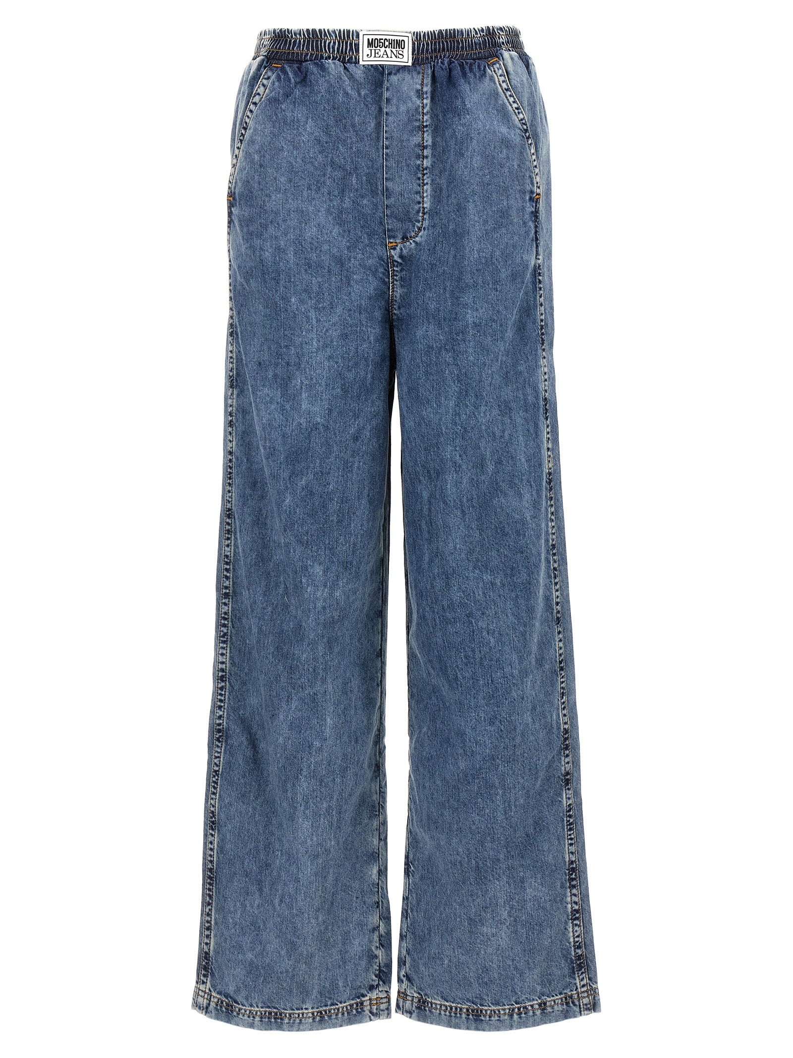 Mo5ch1no Jeans Cotton Denim Jeans — Blue by Mo5ch1no Jeans