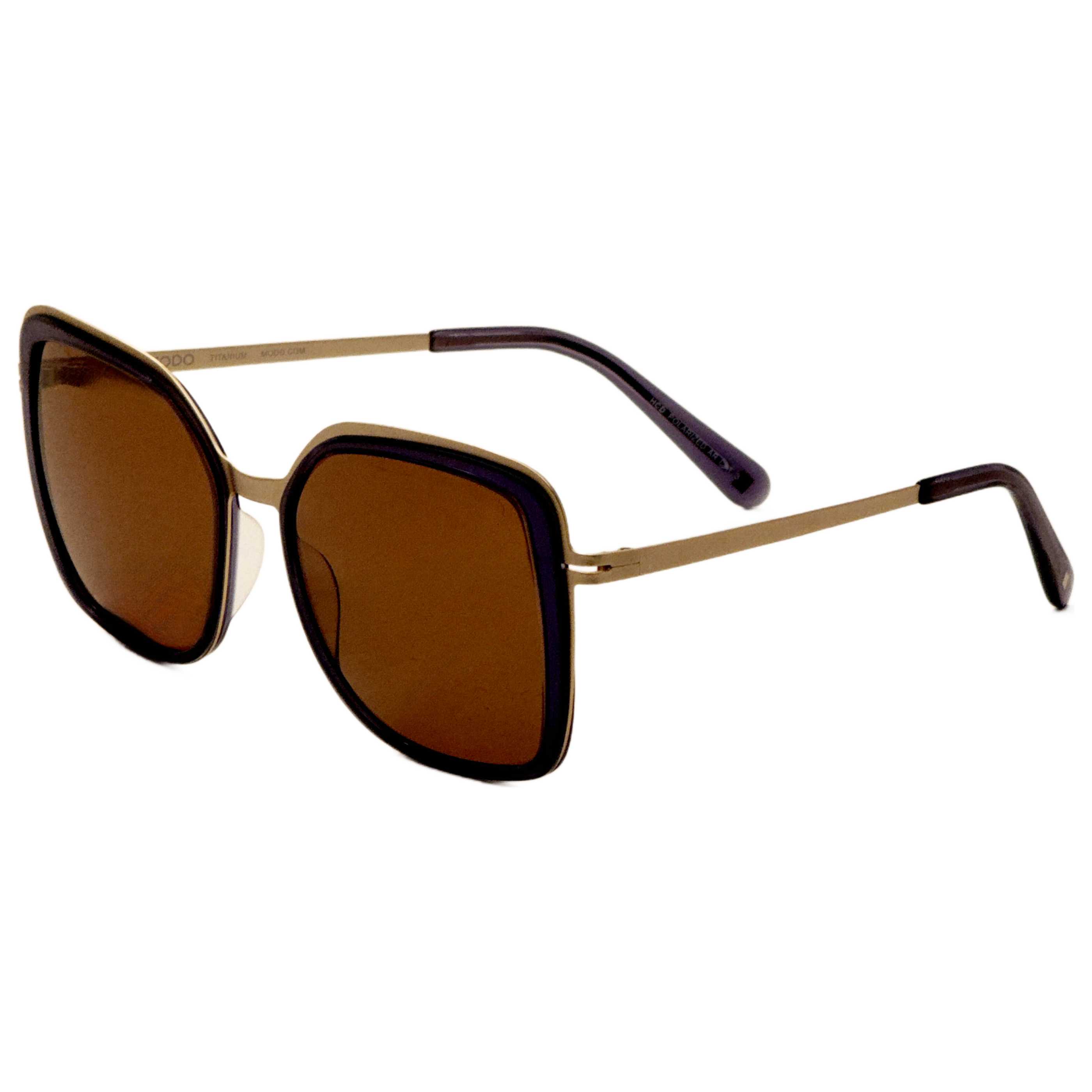 Modo MS462SBLGD054 Polarized Sunglasses — Brown by Modo