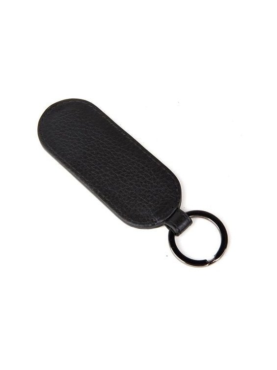 Momo Design Textured Genuine Leather Key Case — Black by Momo Design