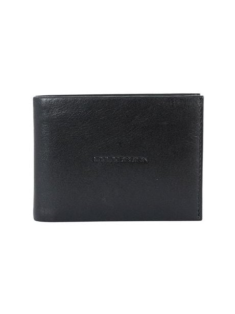 Momo Design Leather Wallet — Black, view 3