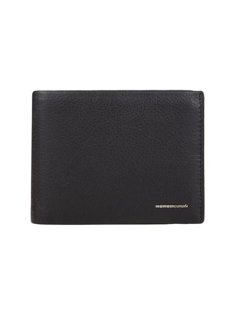 Momo Design Genuine Leather Wallet — Black, view 3