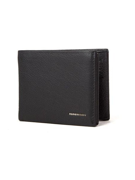 Momo Design Genuine Leather Wallet — Black, view 2