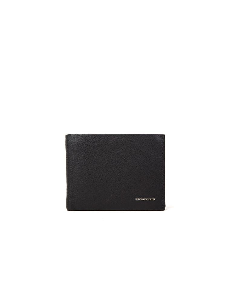 Momo Design Genuine Leather Wallet — Black, view 3