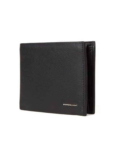Momo Design Genuine Leather Wallet — Black, view 3