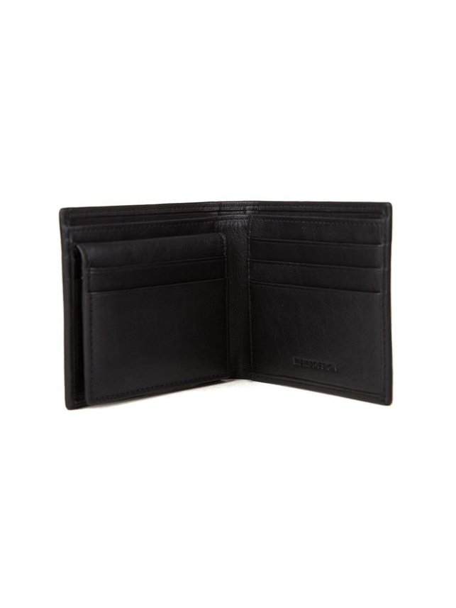 Momo Design Leather Wallet — Black, view 3