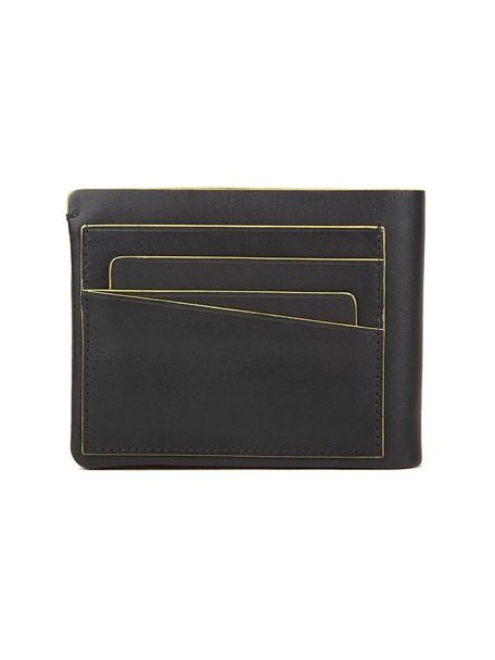 Momo Design Leather Card Wallet — Black by Momo Design