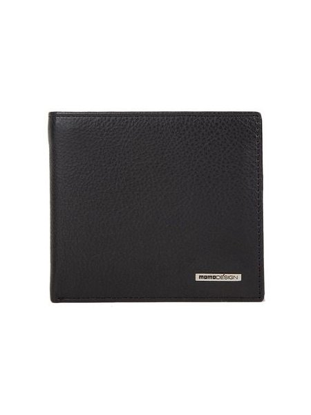 Momo Design Genuine Leather Wallet — Black, view 3