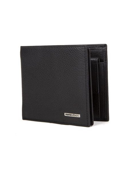 Momo Design Genuine Leather Wallet — Black, view 4