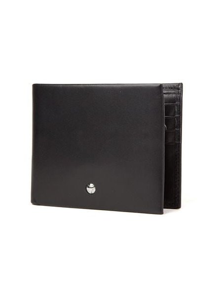 Momo Design Leather Wallet — Black, view 3