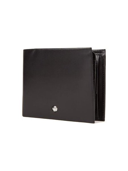 Momo Design Leather Wallet — Black, view 3