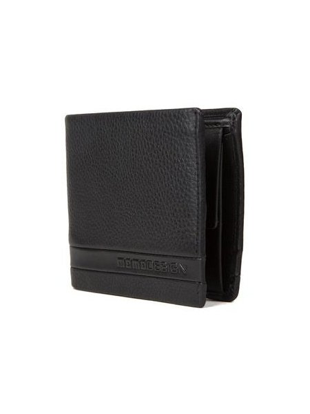 Momo Design Leather Wallet — Black, view 2