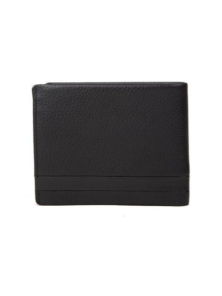Momo Design Leather Wallet — Black, view 3