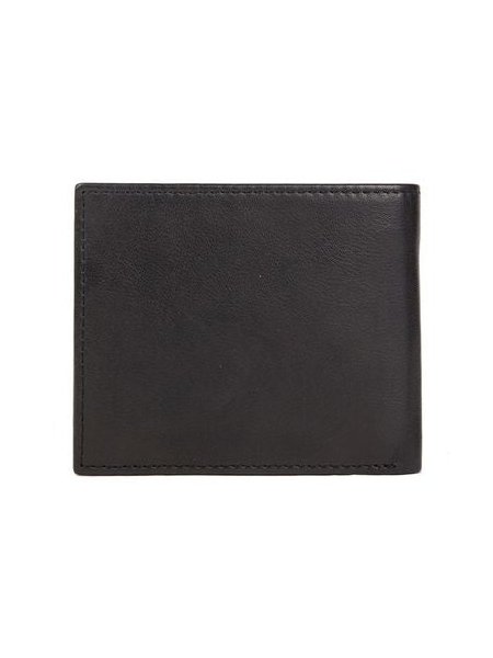 Momo Design Leather Bifold Wallet — Black, view 3