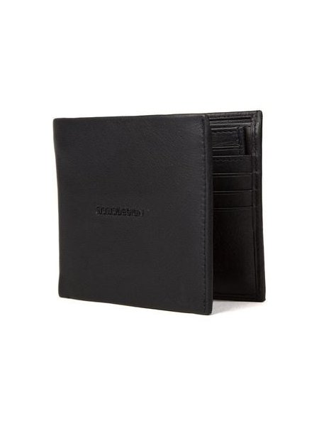 Momo Design Polyurethane Wallet — Black, view 3