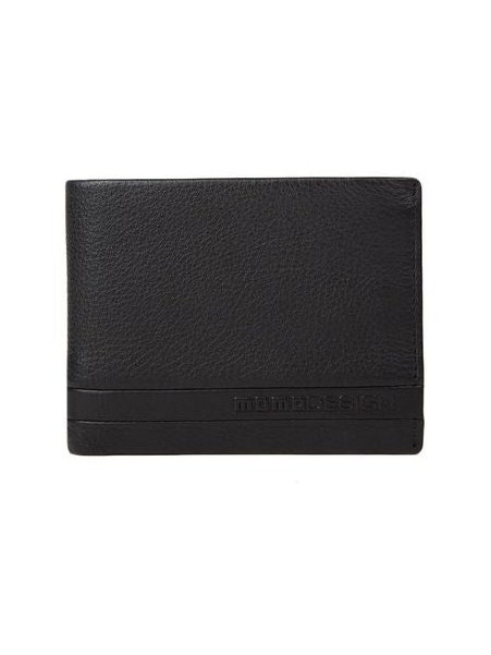 Momo Design Leather Wallet — Black, view 2