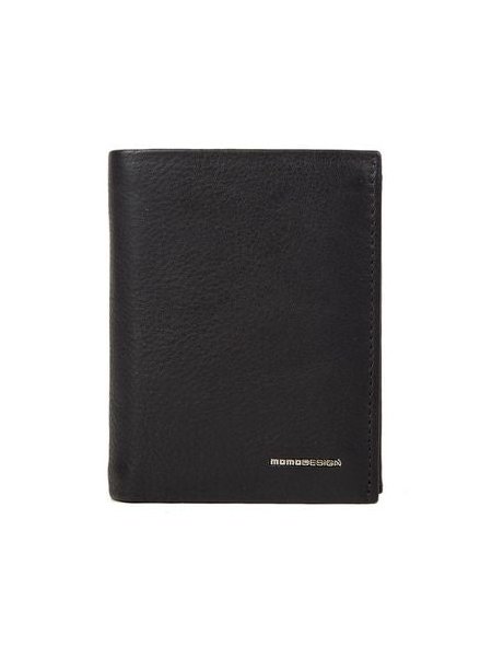 Momo Design Genuine Leather Wallet — Black by Momo Design