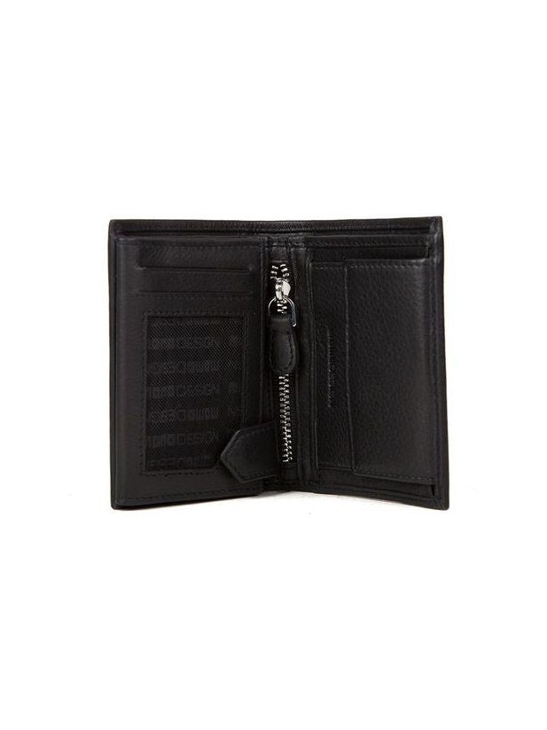 Momo Design Genuine Leather Wallet — Black, view 3