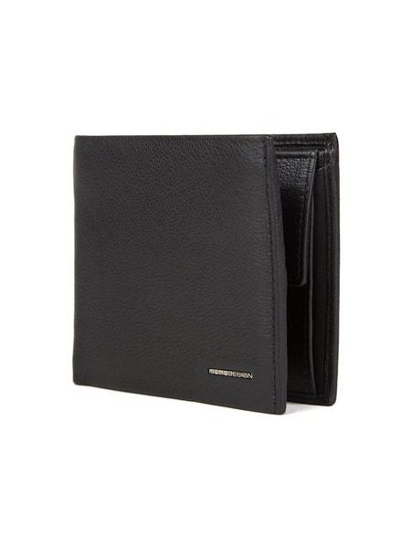 Momo Design Genuine Leather Wallet — Black, view 2
