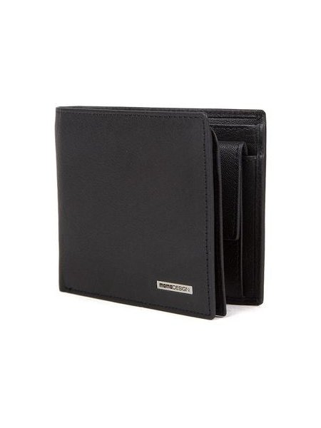 Momo Design Leather Wallet — Black, view 3