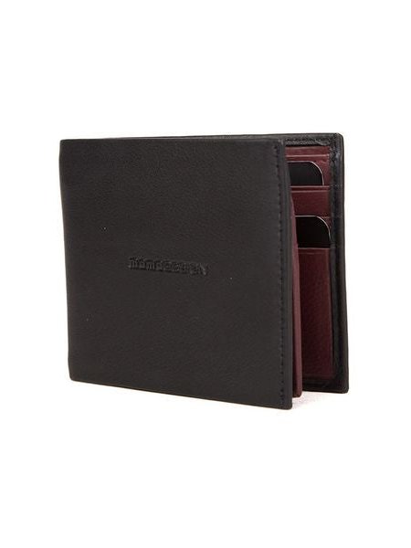 Momo Design Polyurethane Bifold Wallet — Black by Momo Design